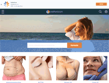 Tablet Screenshot of estheticon.hu